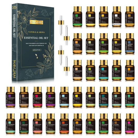 Mayjam Pure Essential Oil Set For Humidifier And Candle Making
