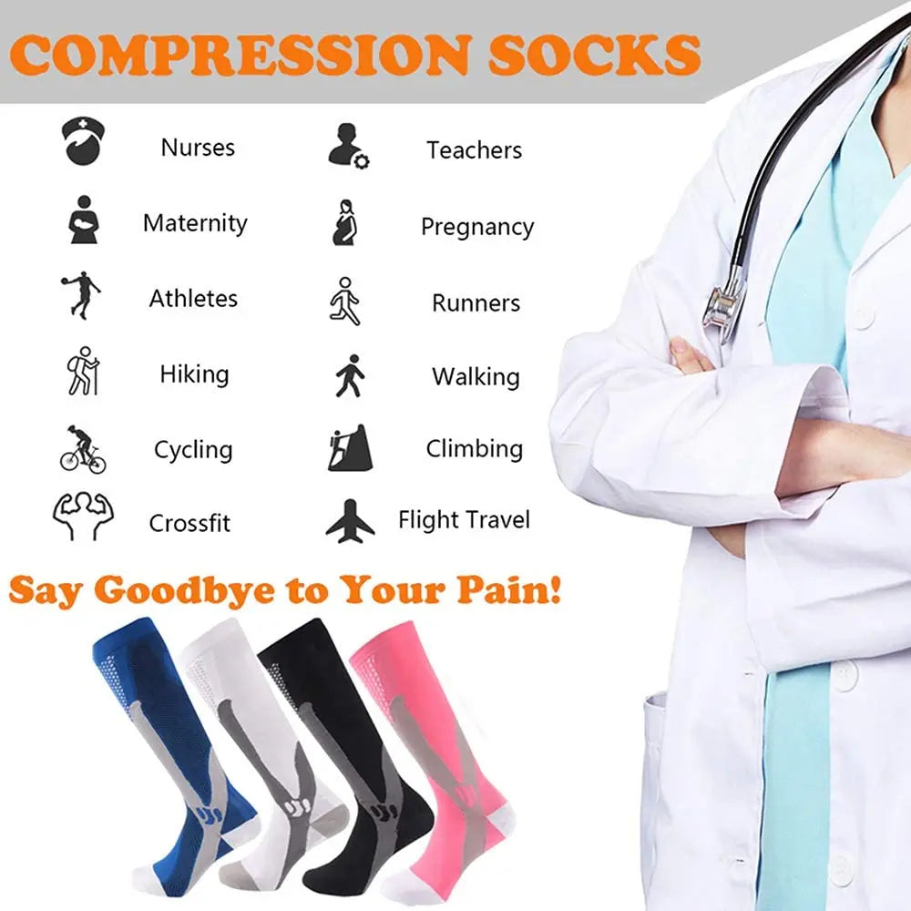 Brothock Athletic Compression Socks Enhance Circulation And Relief