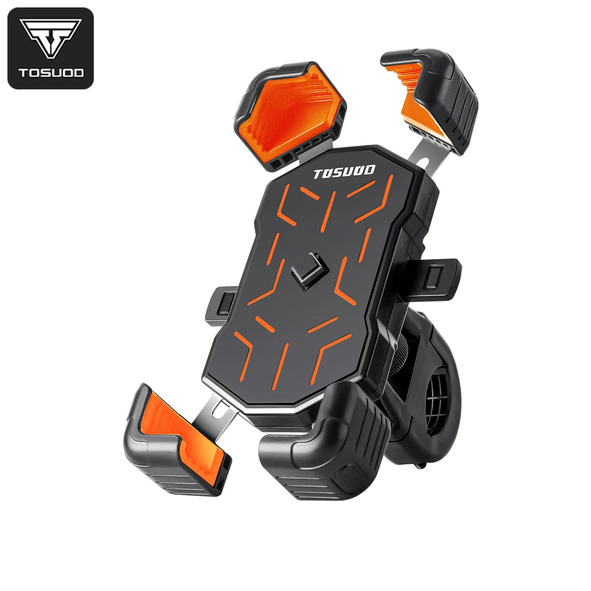 TOSUOD Automatic Locking Bicycle Handlebar Phone Mount