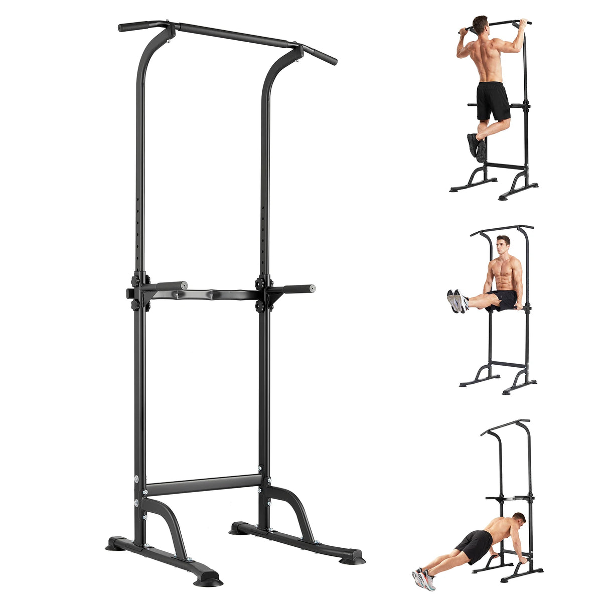 Adjustable Heavy Duty Power Tower For Pull Up And Dip Workout