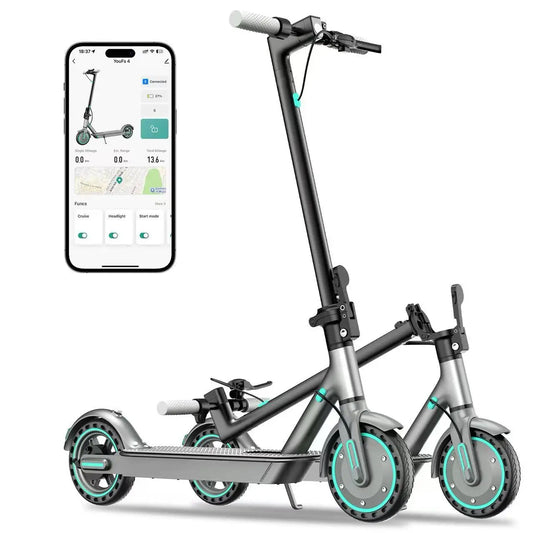 Lightweight Foldable Electric Scooter D8 Pro Portable Dual Brake Commuter
