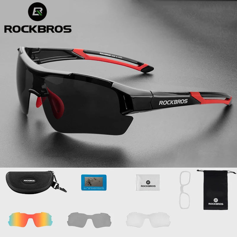 Rockbros Polarized Cycling Sunglasses With UV400 Lens Protection