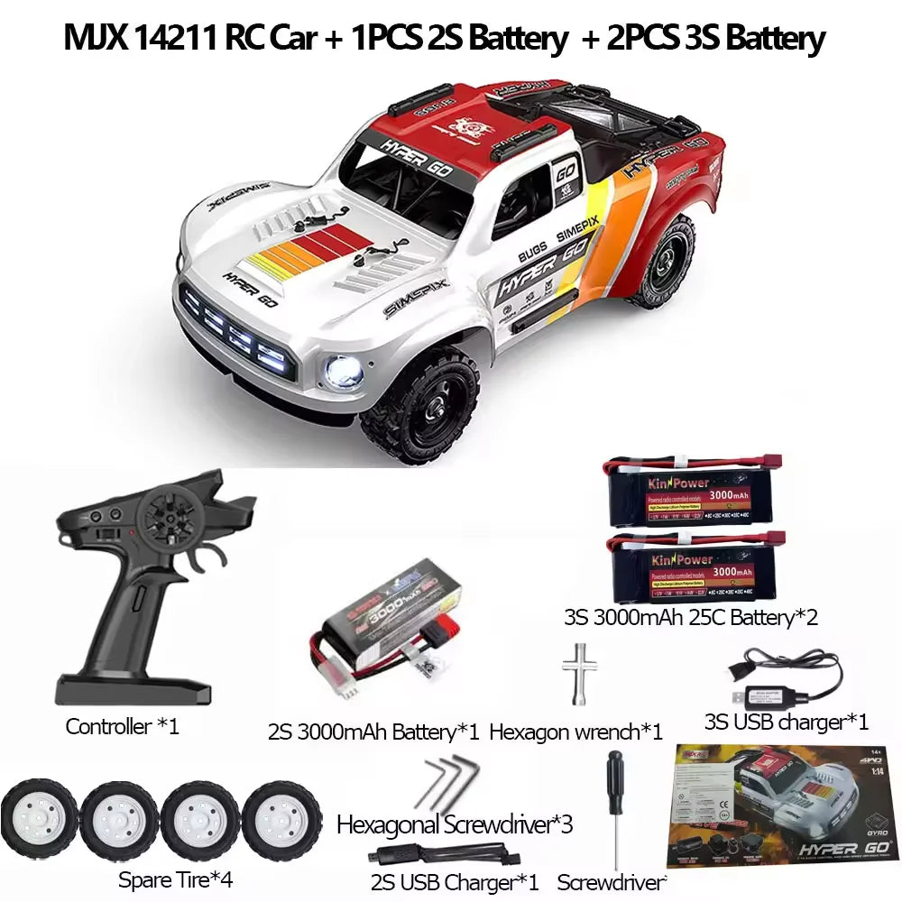 MJX High Speed Brushless 4WD RC Offroad Racing Car Kit
