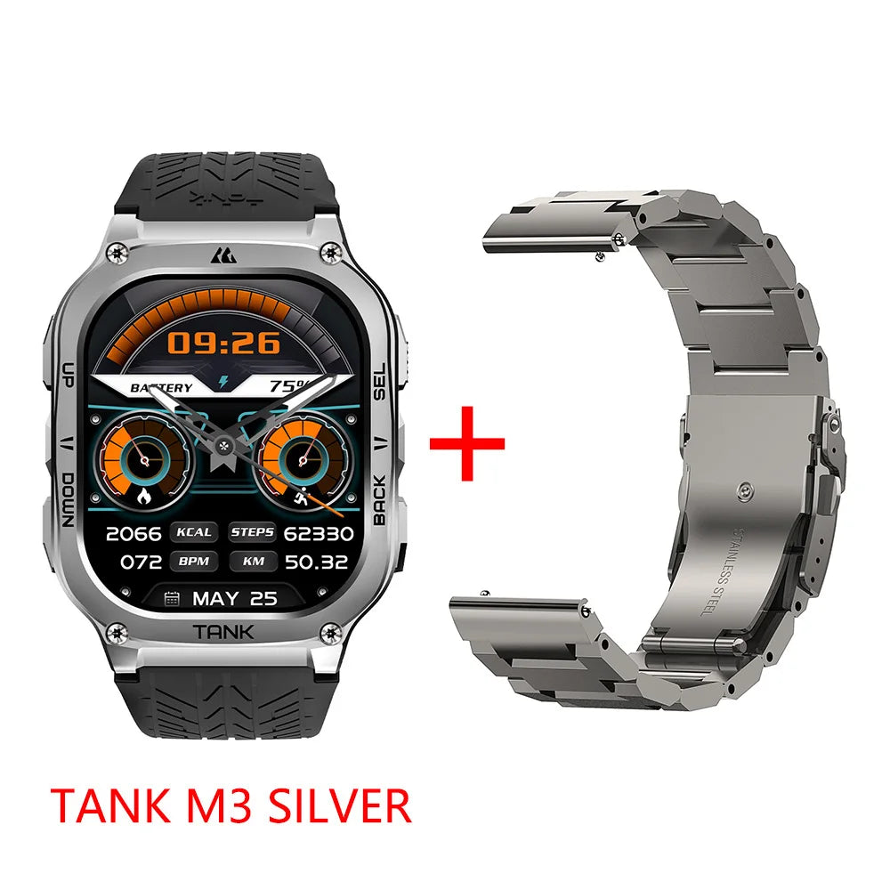 KOSPET TANK M3 Smartwatch With Fitness Tracking And Bluetooth