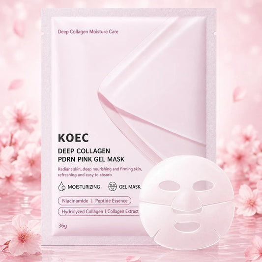 Moisturizing Collagen Gel Face Mask For Anti Aging And Hydration
