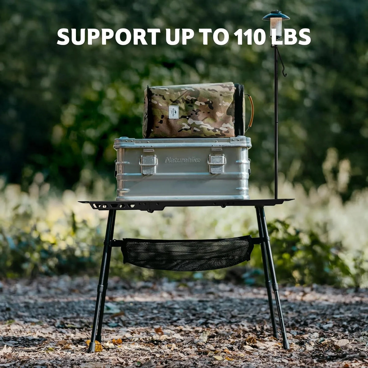 Naturehike H02 IGT Height Adjustable Aluminum Camping Table