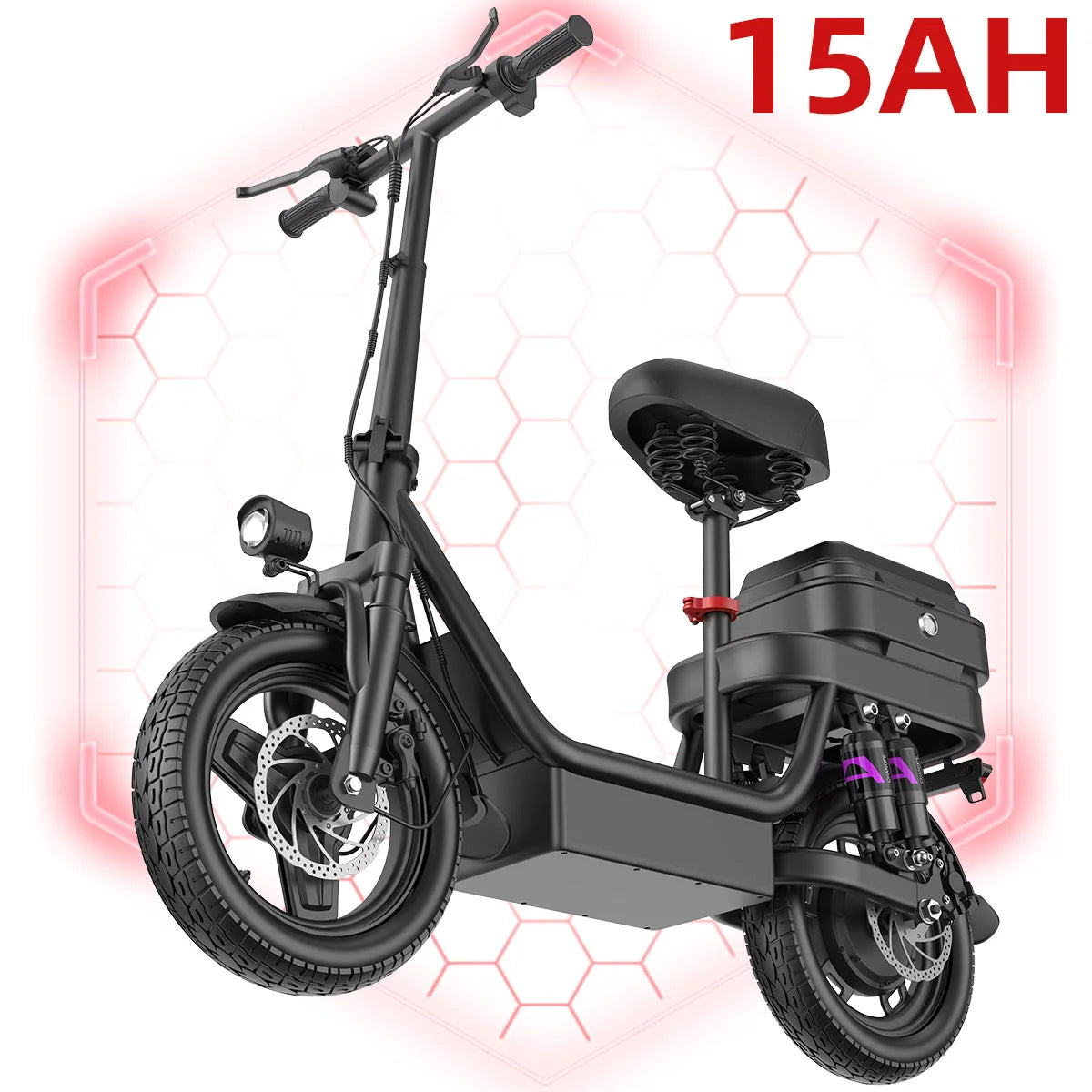 UPlee GQ8 500W Electric Bike Folding Fat Tire Adult Ebike