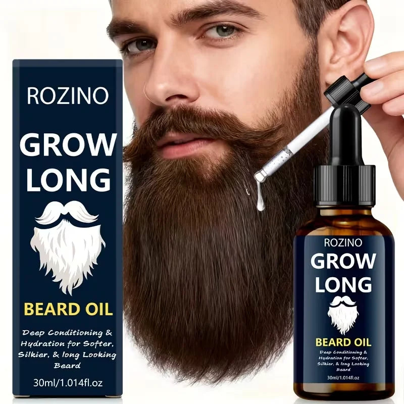 Rozino Moisturizing Beard Oil Infused With Jojoba And Glycerin