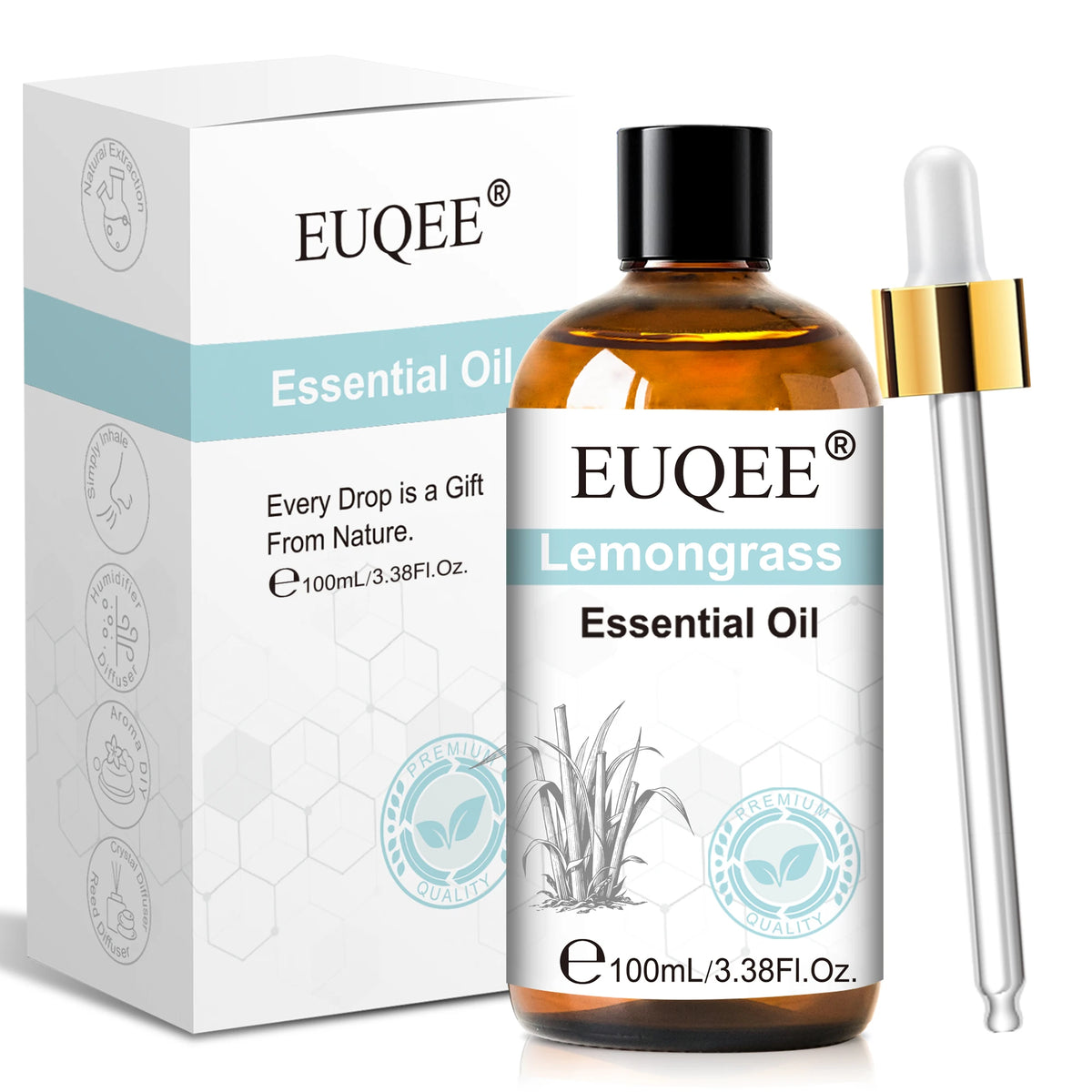 EUQEE Premium Essential Oils For Aromatherapy And Diffuser