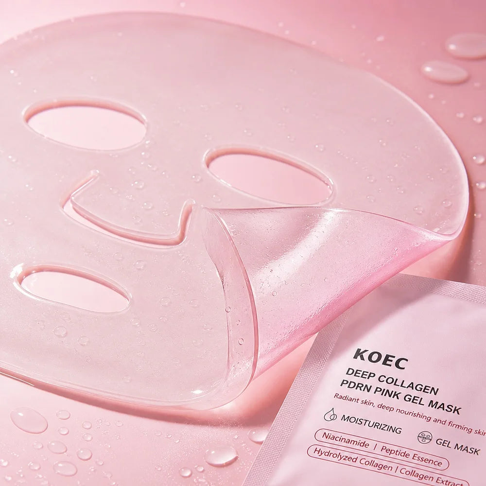 Moisturizing Collagen Gel Face Mask For Anti Aging And Hydration