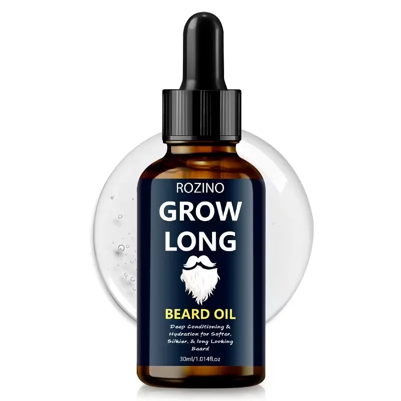 Rozino Moisturizing Beard Oil Infused With Jojoba And Glycerin