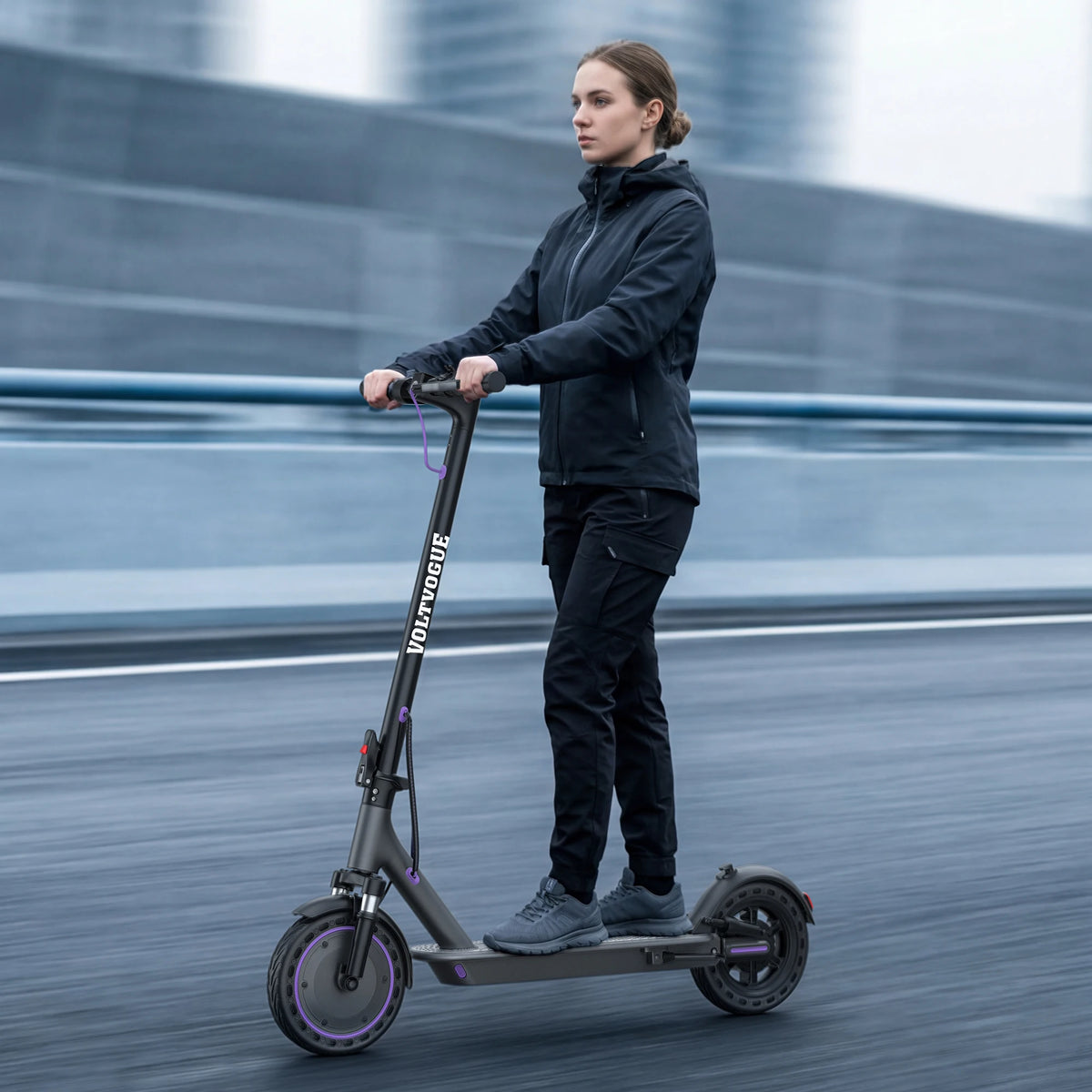AOVOPRO 500W Adult Folding Scooter 22MPH Max Speed App Control