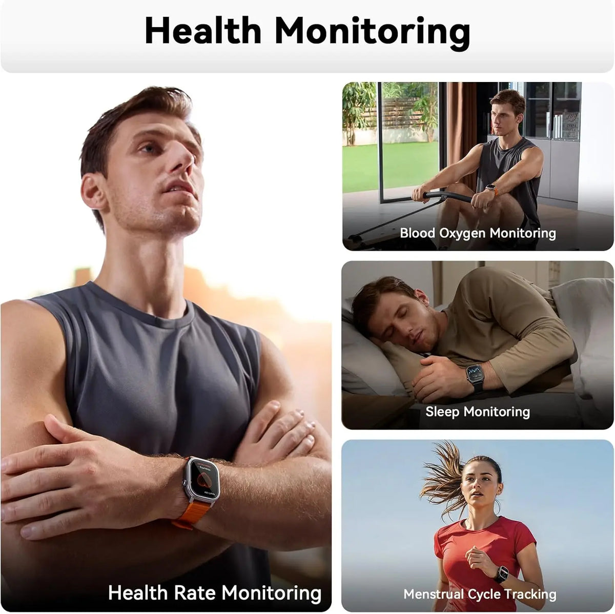Kospet Pulse Smart Watch With AMOLED Display Bluetooth Calling
