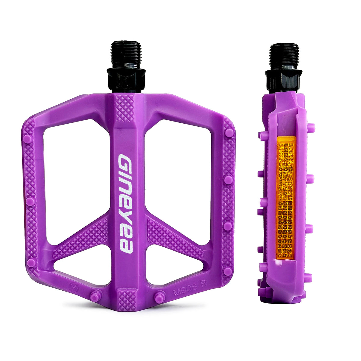Flat Bike Pedals Ultralight Bearing Design For Road Mountain Bikes