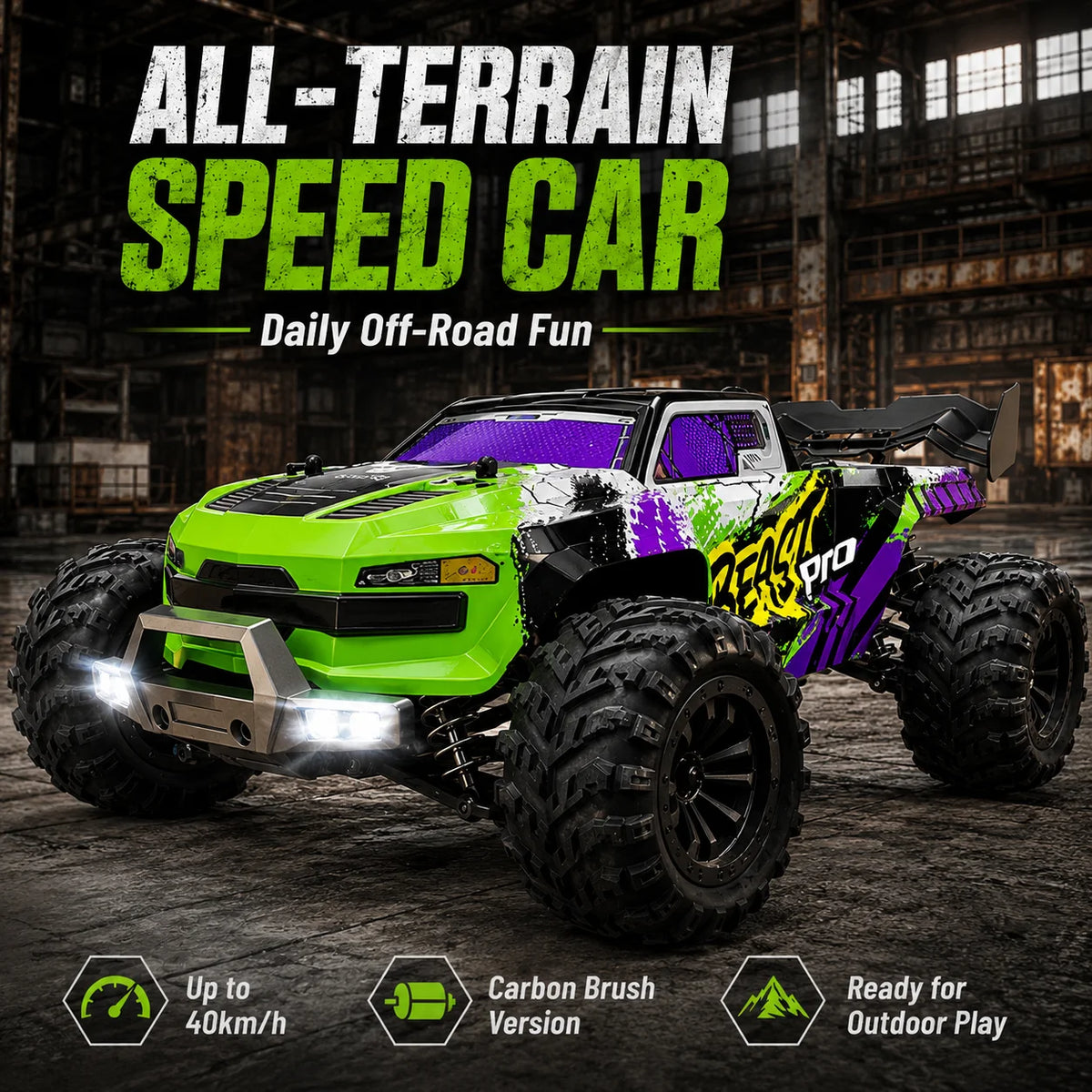 ZNLYRION SG116MAX Pro 4WD Off Road Remote Control Buggy