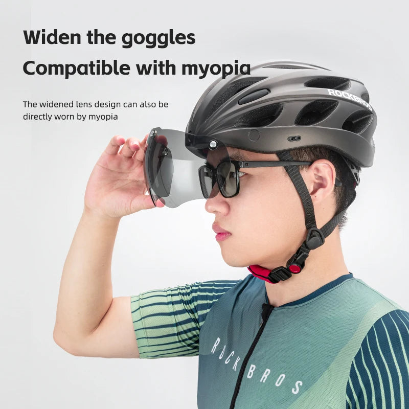 Rockbros Lightweight Cycling Helmet For MTB And Road Bikes