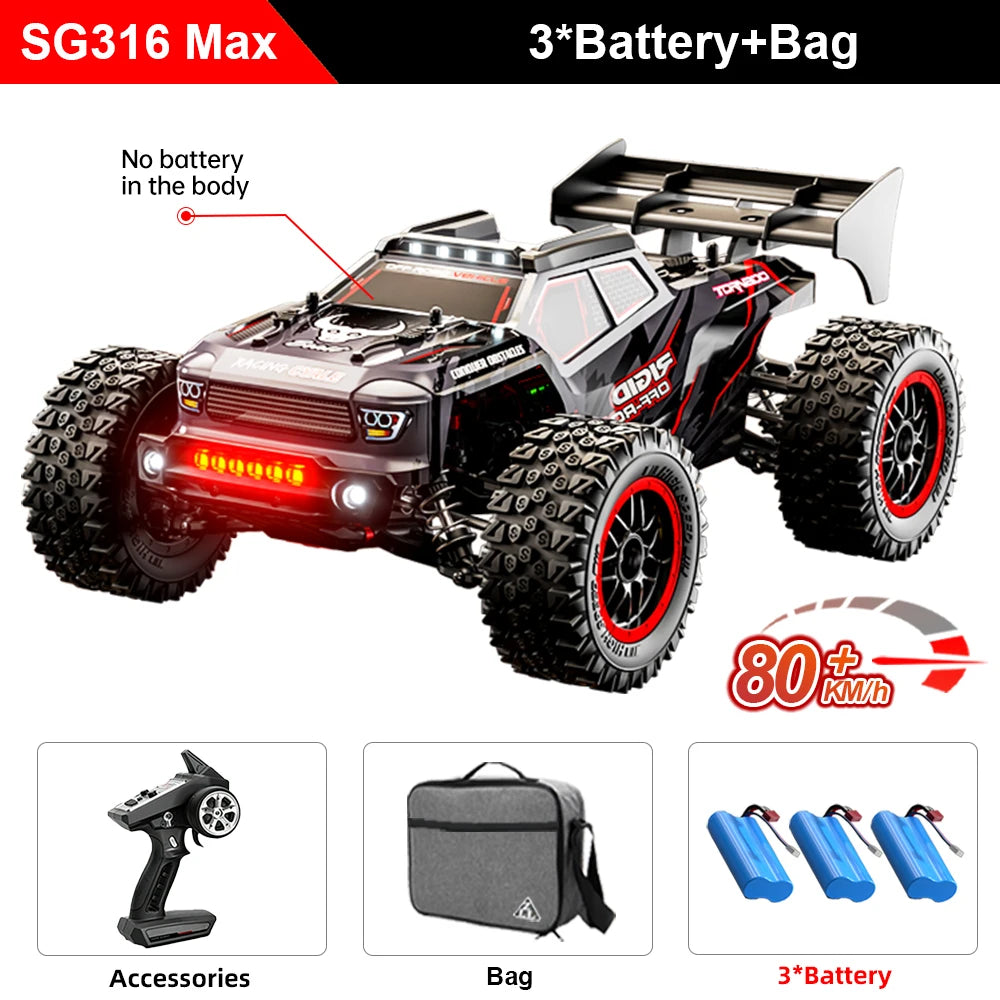 Teeggi Brushless 4WD RC Off Road Racing Monster Truck