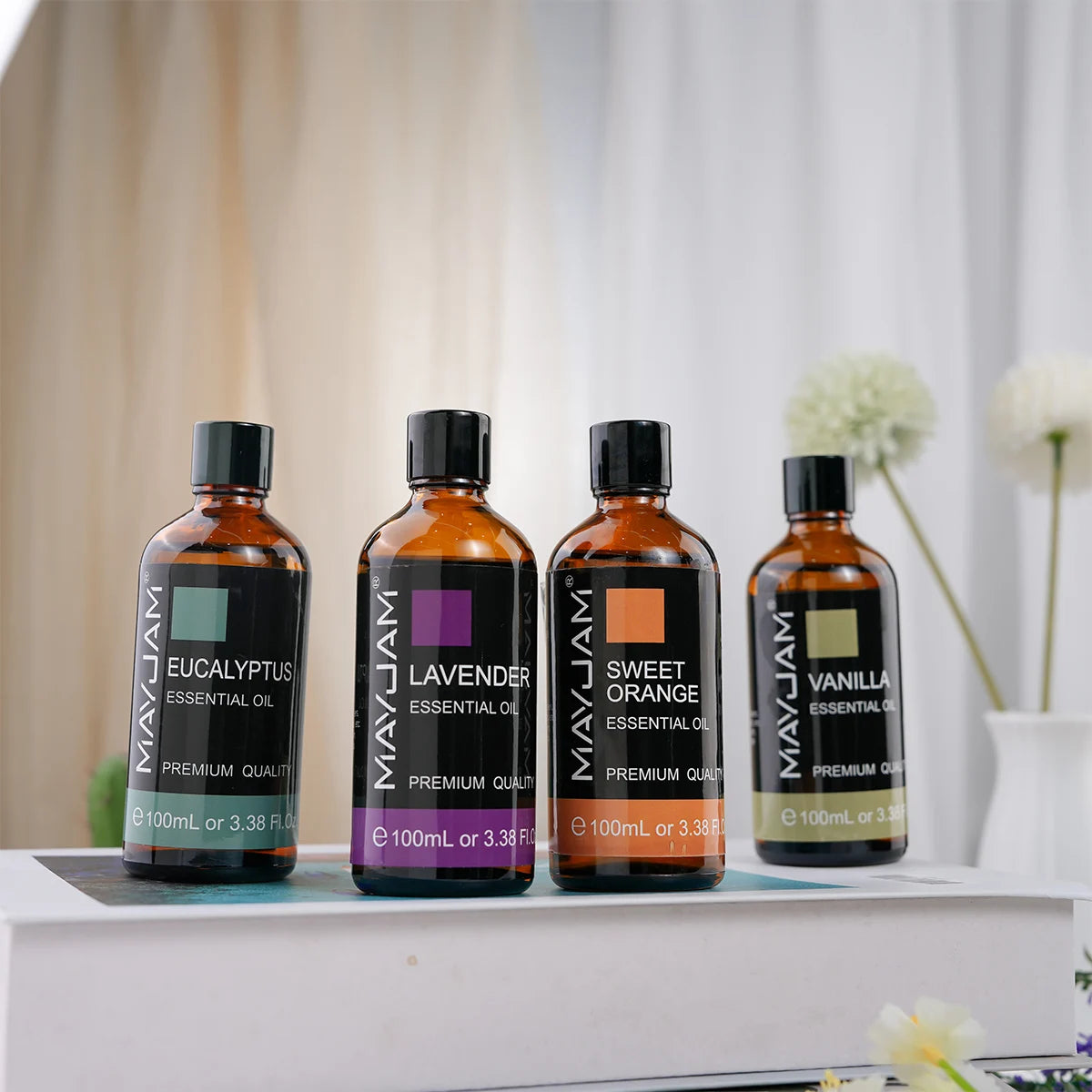 Mayjam Pure Essential Oil Blend Featuring Multiple Botanical Scents
