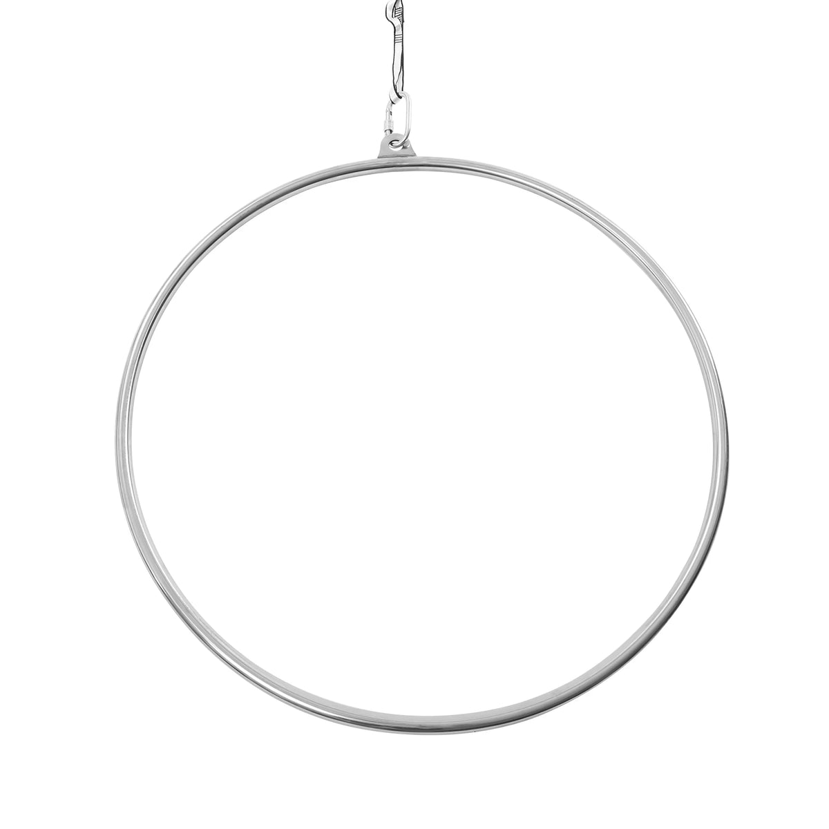 Heavy Duty Stainless Steel Aerial Hoop For Home Yoga Fitness