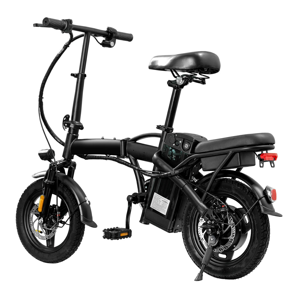 Hezzo T5 750W Folding Electric Bike With Disc Brakes