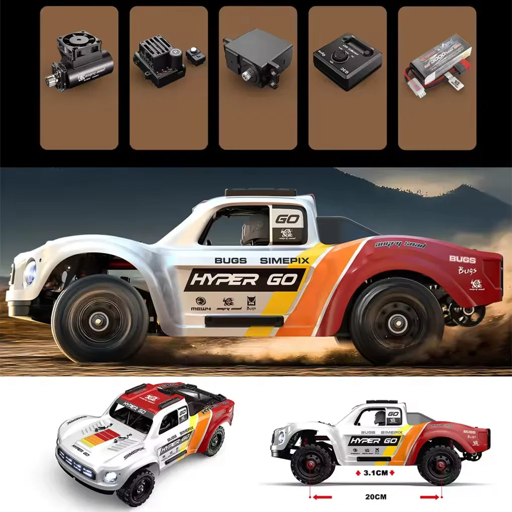 MJX High Speed Brushless 4WD RC Offroad Racing Car Kit