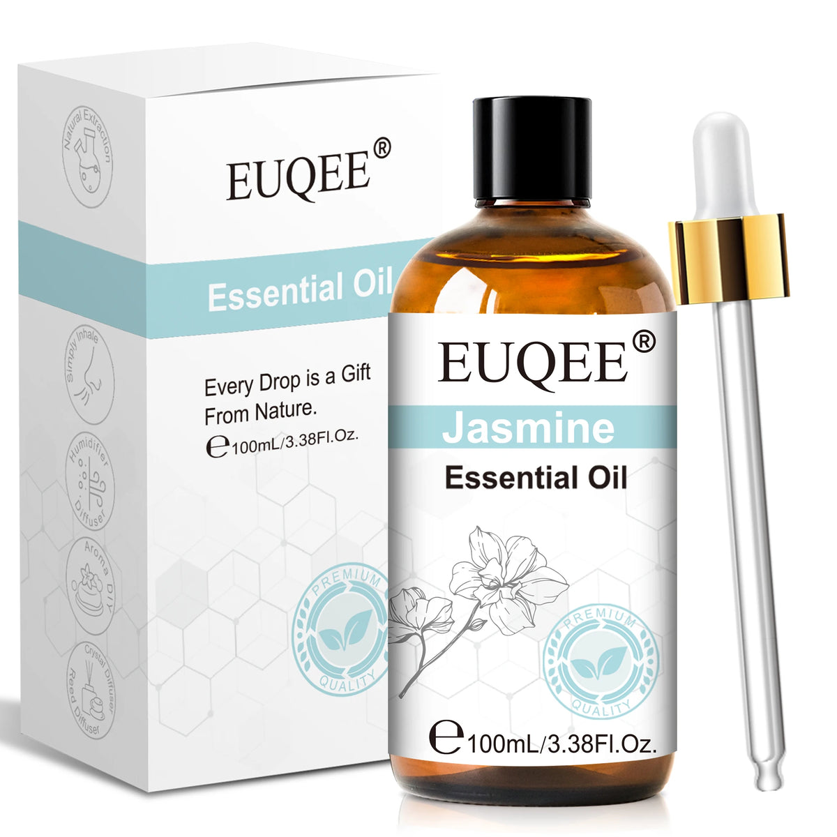 EUQEE Premium Essential Oils For Aromatherapy And Diffuser