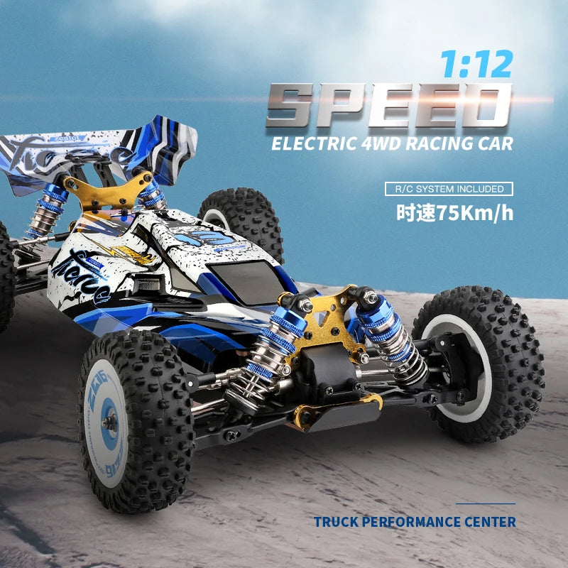 Wltoys 124017 4Wd Brushless Rc Dirt Bike Remote Control Vehicle