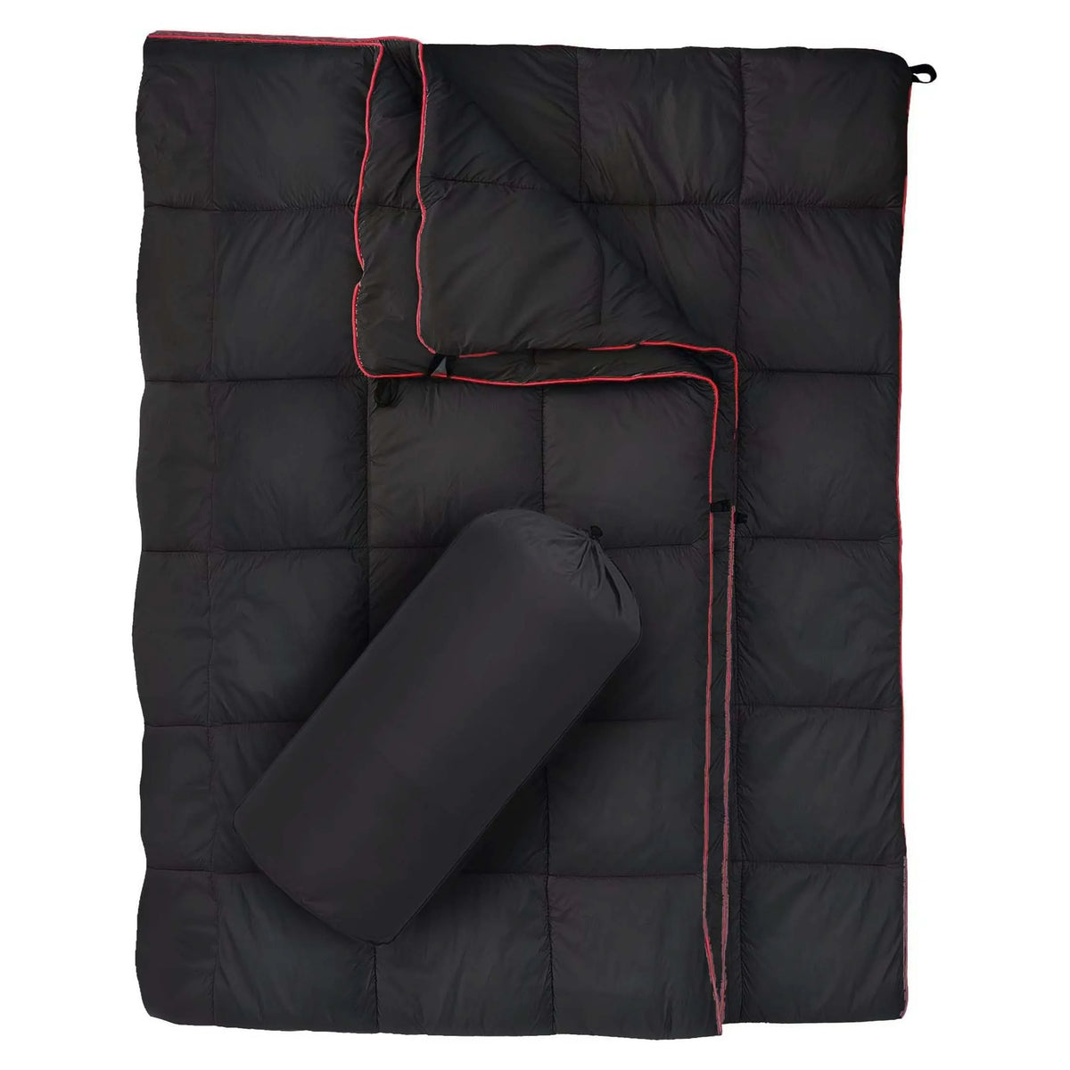 Outdoor Lightweight Down Alternative Puffy Camping Blanket For Hiking