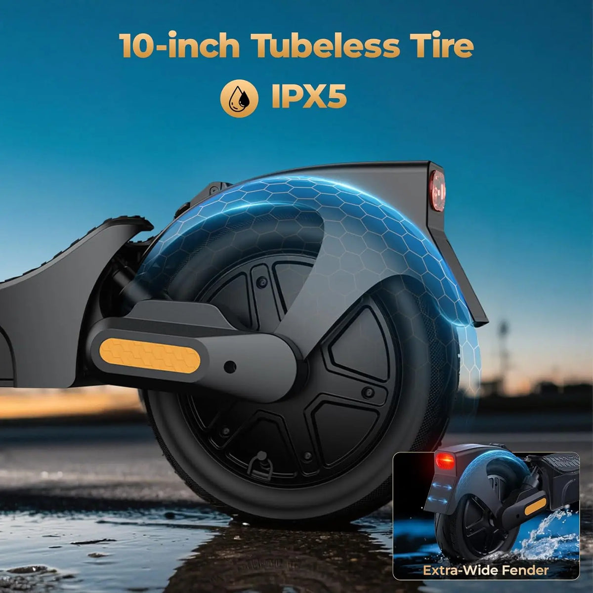 HeroPick 1000W Folding Electric Scooter With Forty Mile Range