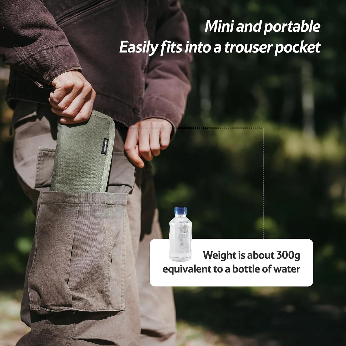 Naturehike Foldable Backpack Stool Lightweight Portable Outdoor Seat
